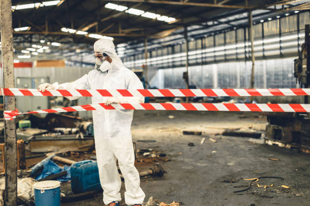Professional Odor Removal technician working in Yolo, CA